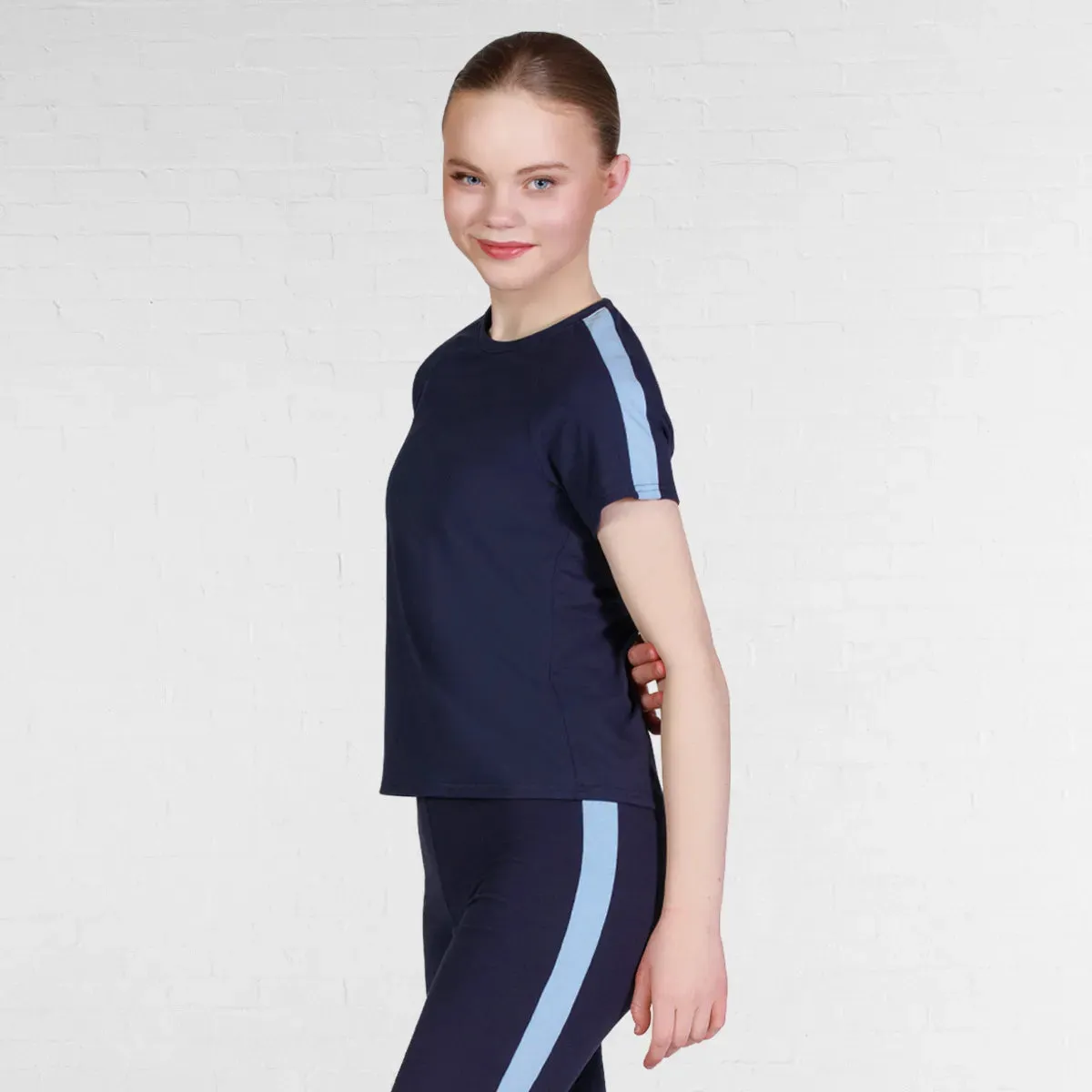 1st Position Narrow Stripe Cotton Unisex T-Shirt