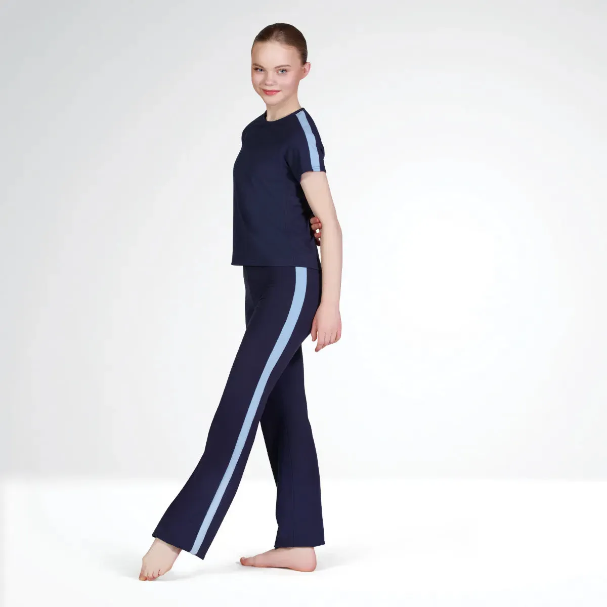 1st Position Narrow Stripe Cotton Unisex T-Shirt