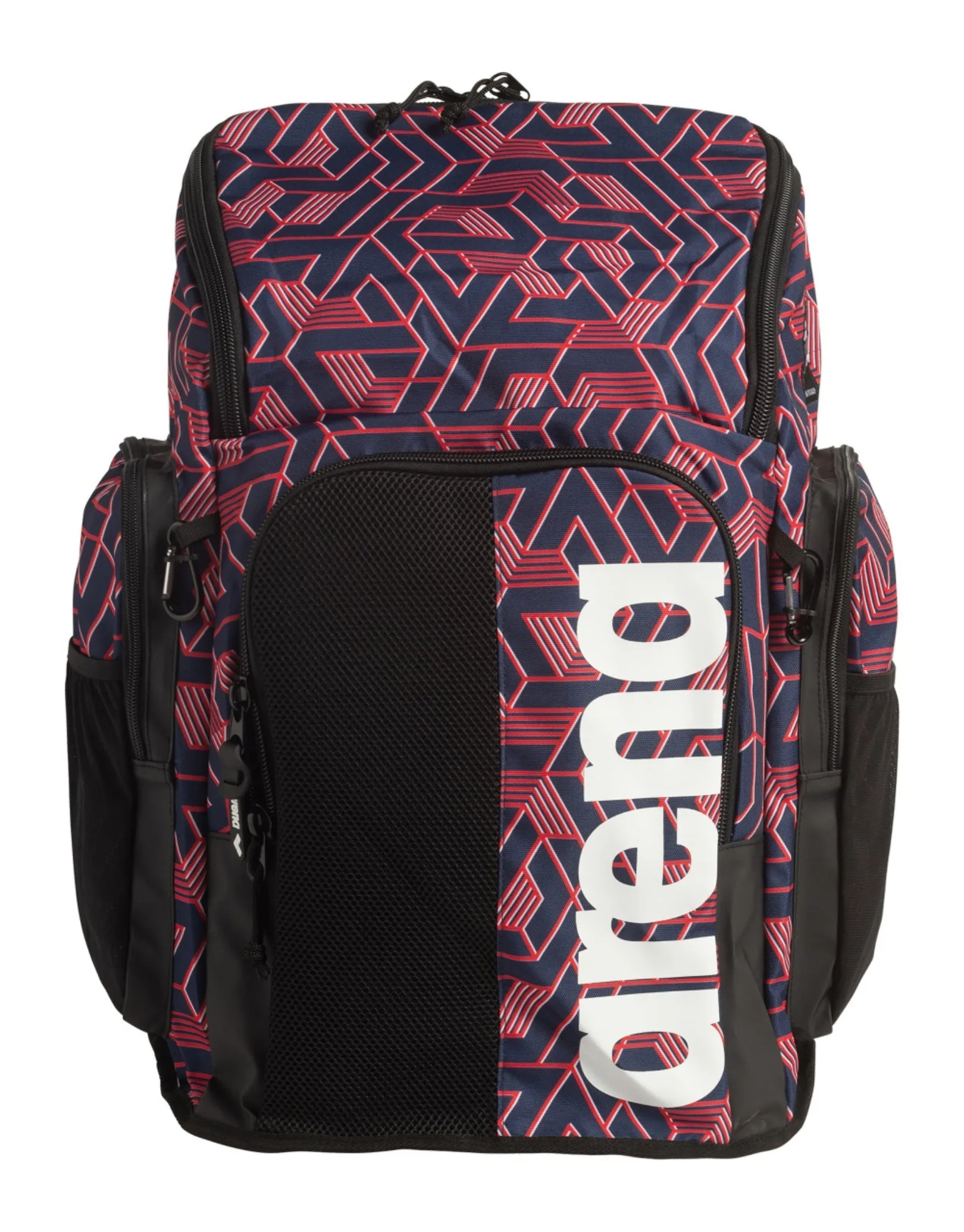 Arena Spiky III Escape Allover Team 45L Backpack - Navy/Red - Limited Edition