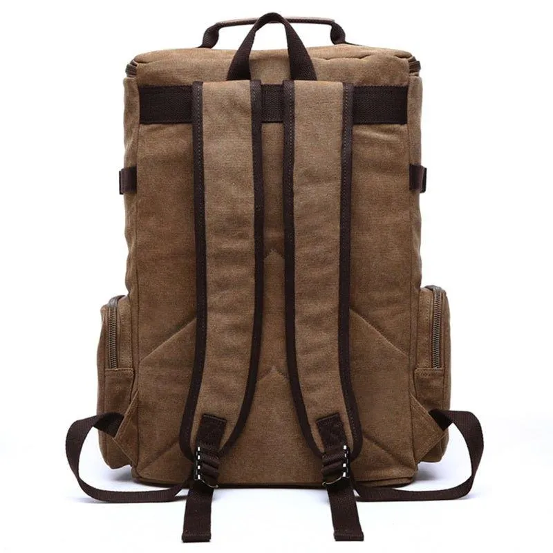 Canvas Backpack Casual Vintage Daypack
