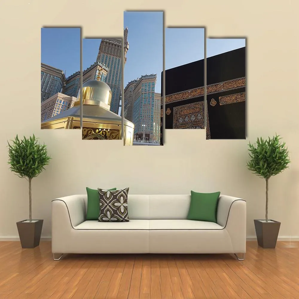 Clock Tower  Mecca Canvas Wall Art
