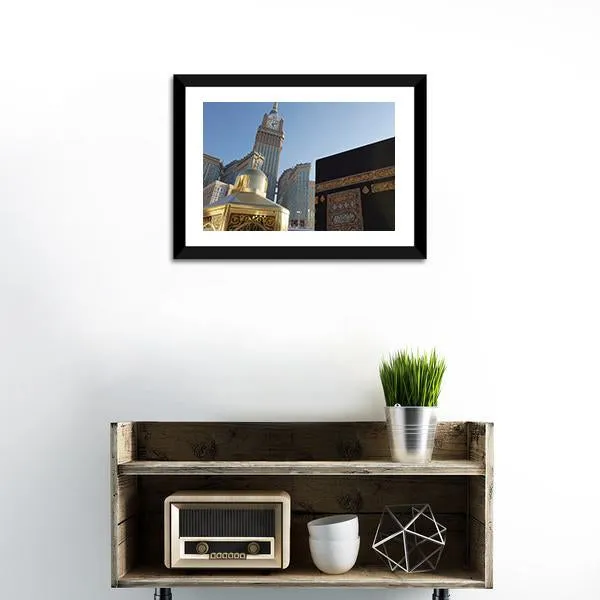 Clock Tower  Mecca Canvas Wall Art