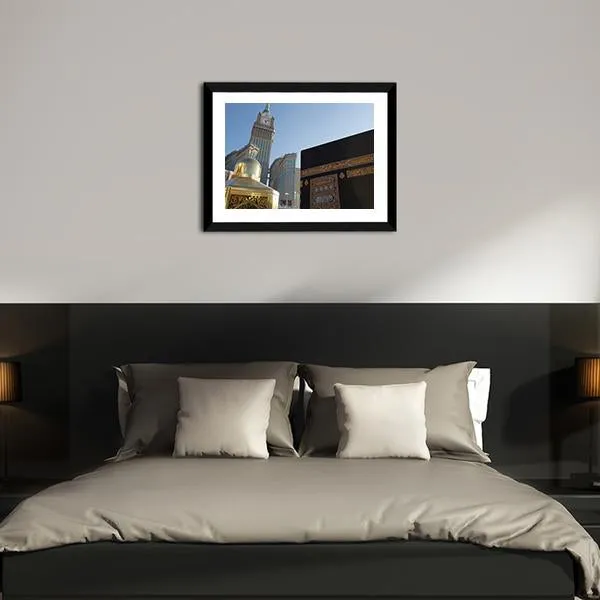 Clock Tower  Mecca Canvas Wall Art