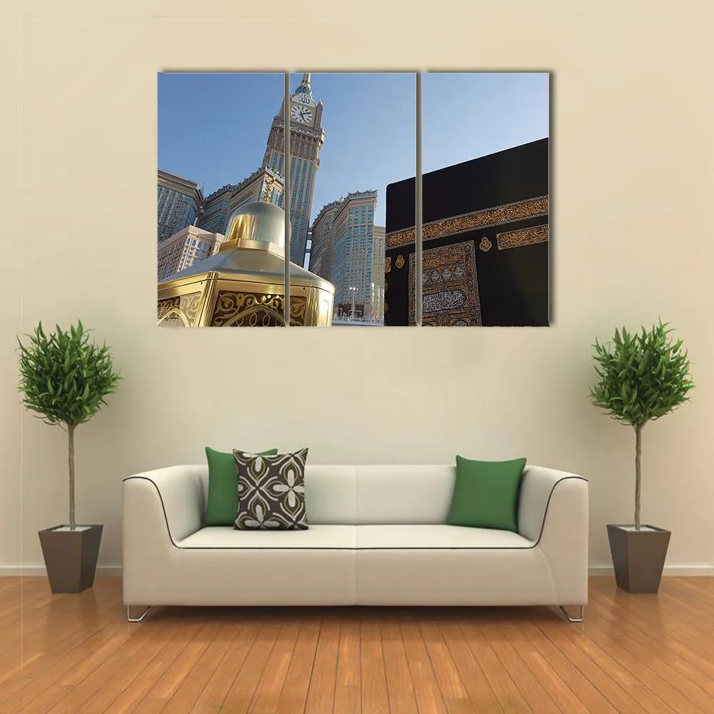 Clock Tower  Mecca Canvas Wall Art