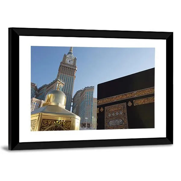 Clock Tower  Mecca Canvas Wall Art