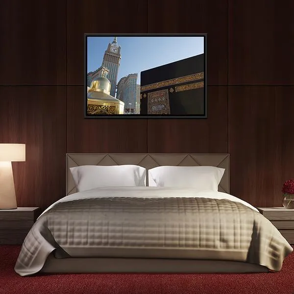 Clock Tower  Mecca Canvas Wall Art