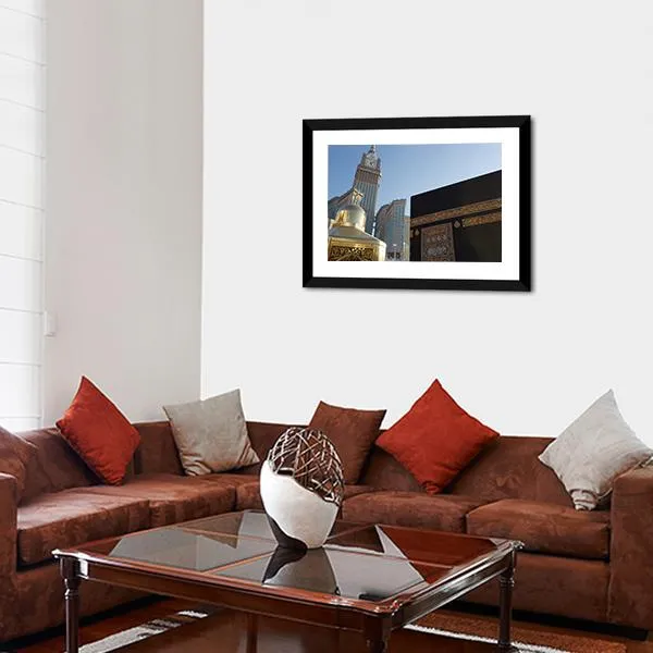 Clock Tower  Mecca Canvas Wall Art