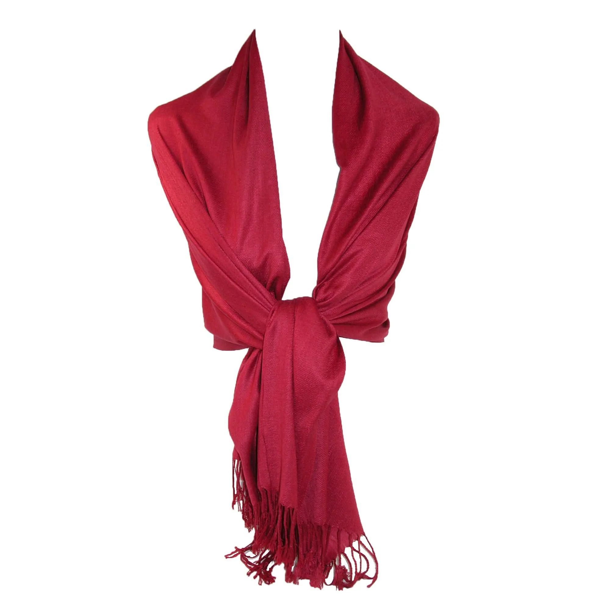 CTM® Women's Classic Pashmina Shawl Wraps