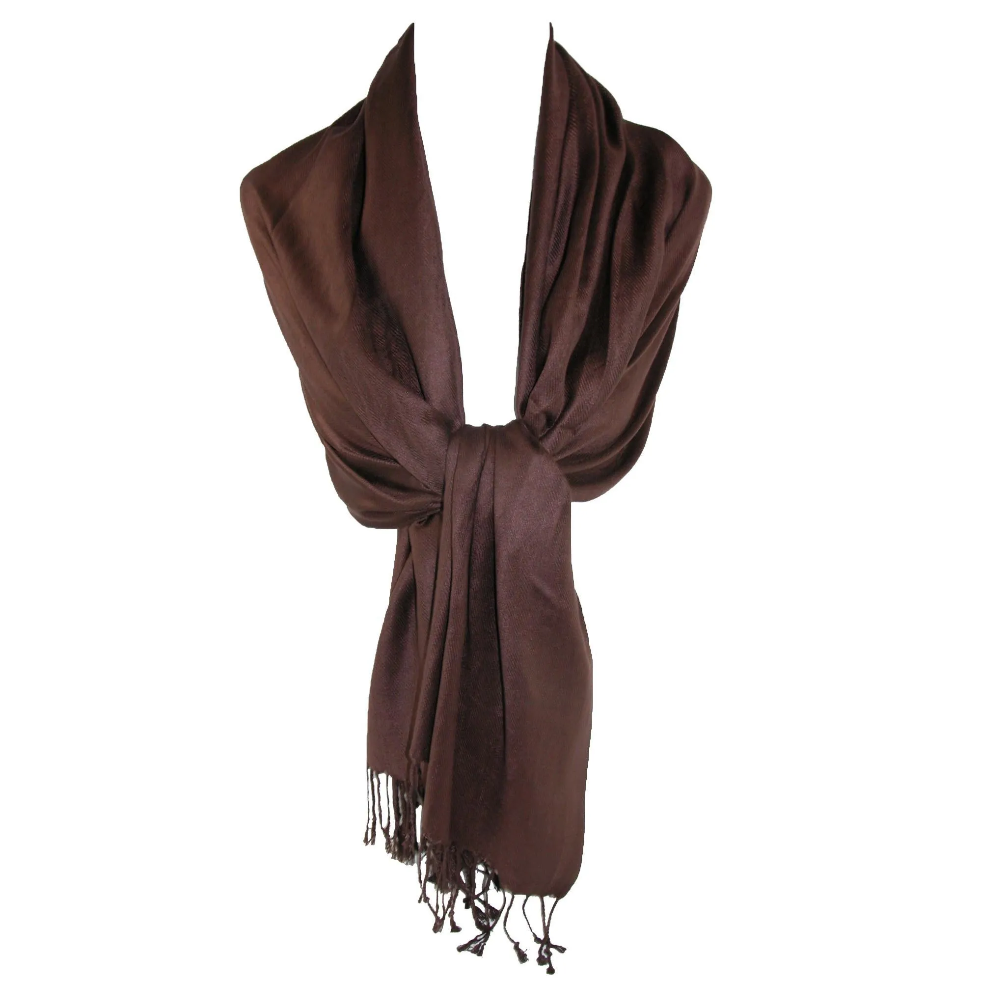 CTM® Women's Classic Pashmina Shawl Wraps