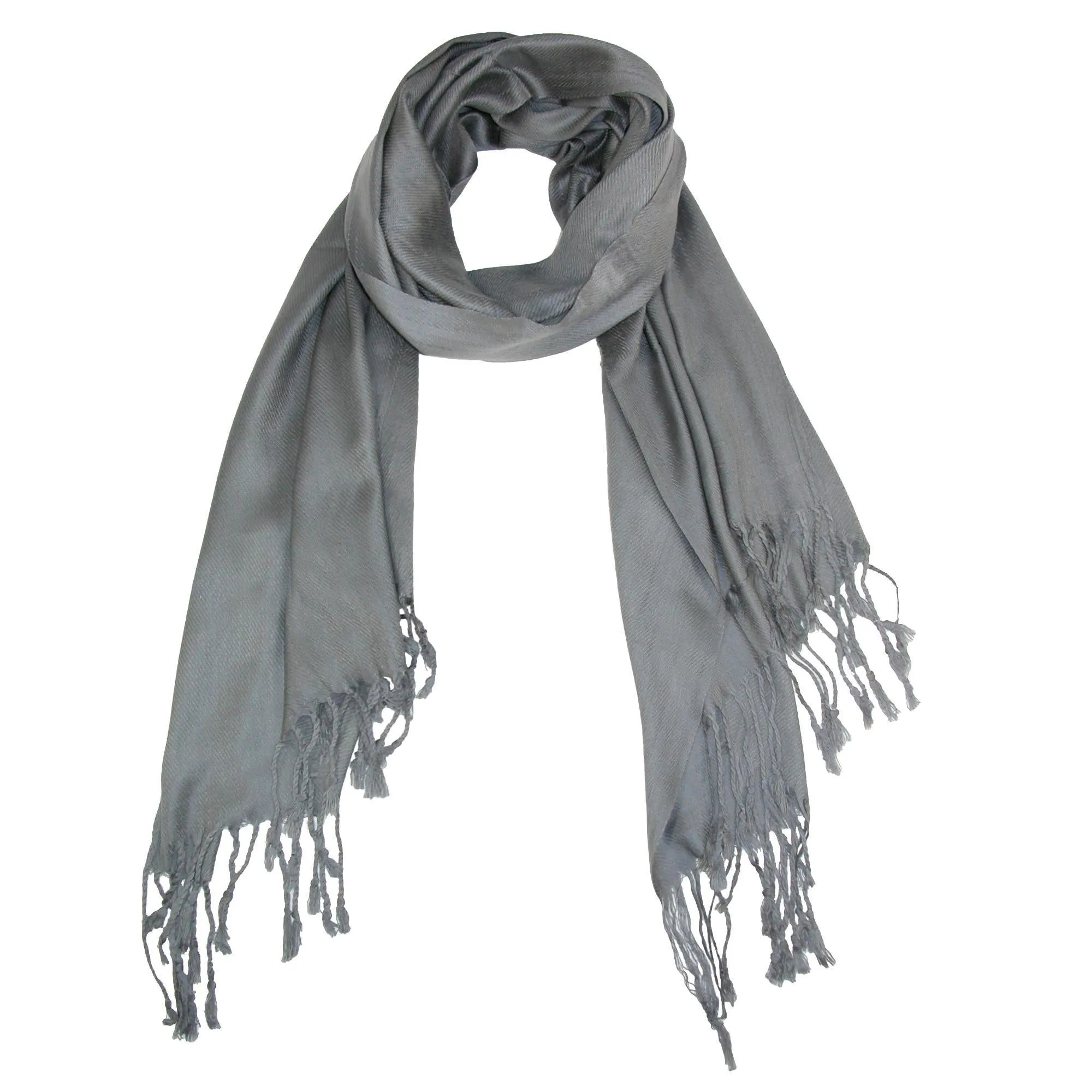 CTM® Women's Classic Pashmina Shawl Wraps