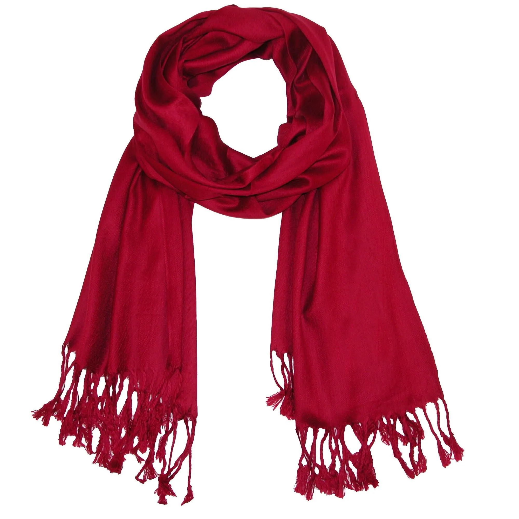 CTM® Women's Classic Pashmina Shawl Wraps