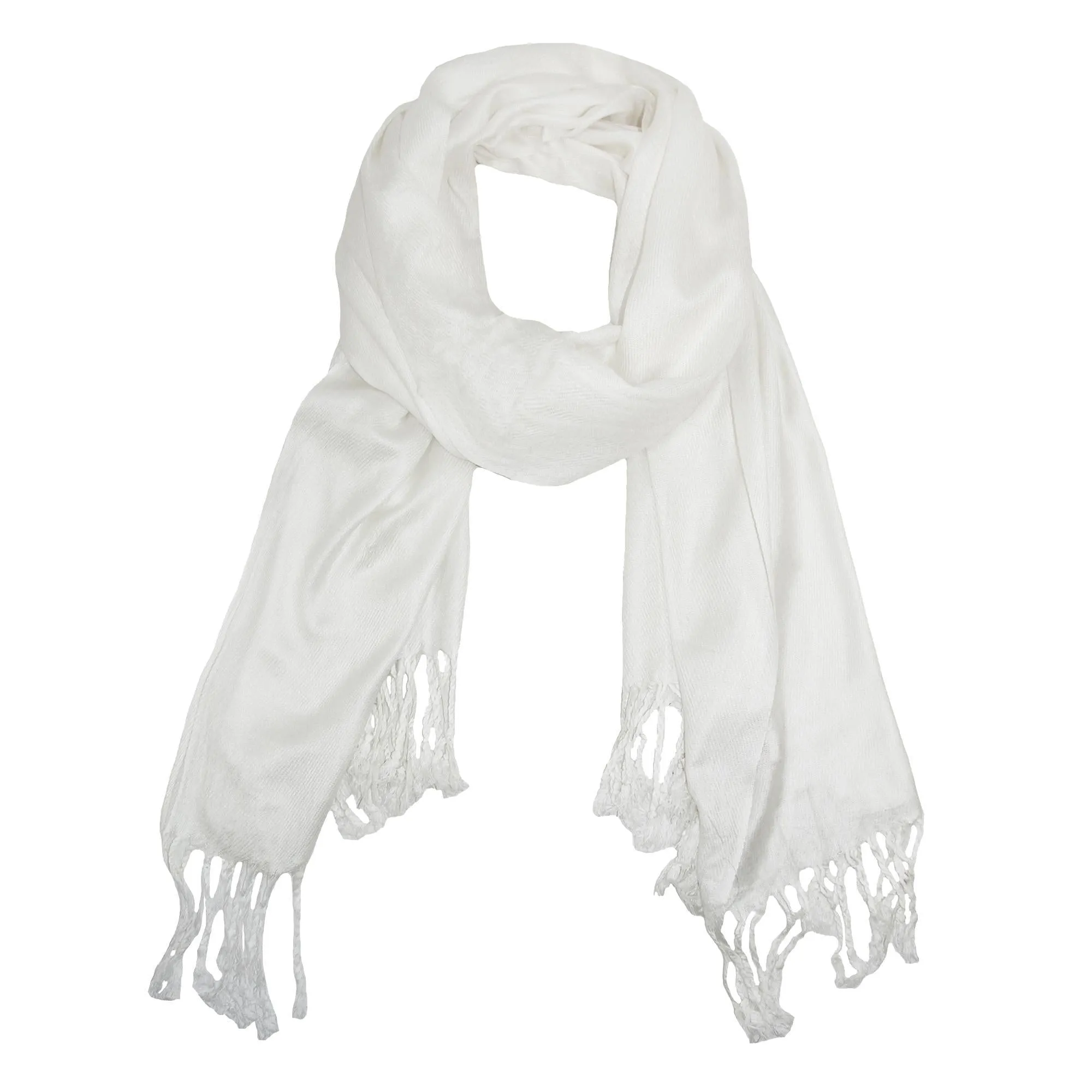 CTM® Women's Classic Pashmina Shawl Wraps
