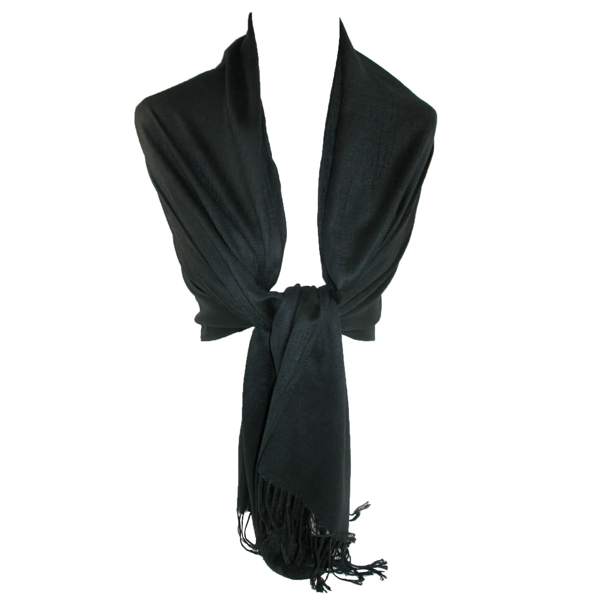 CTM® Women's Classic Pashmina Shawl Wraps