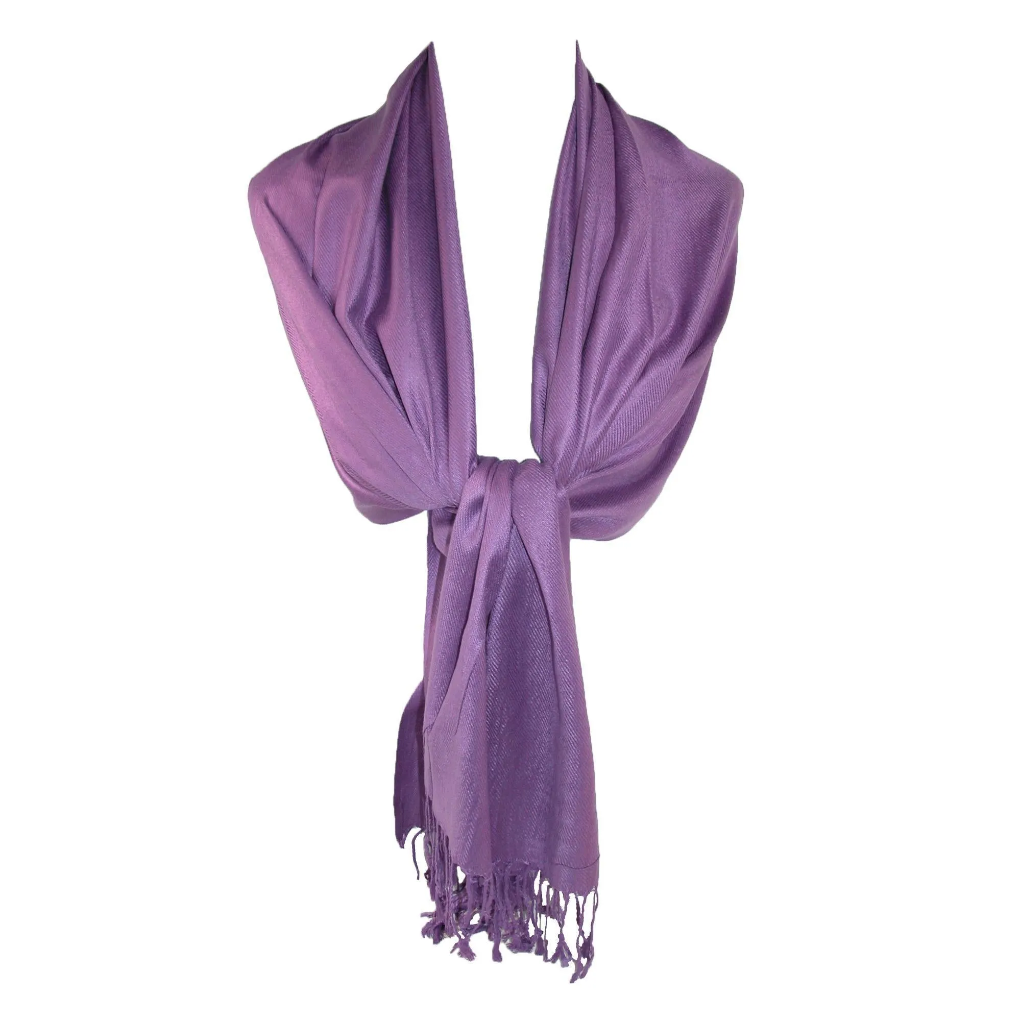 CTM® Women's Classic Pashmina Shawl Wraps