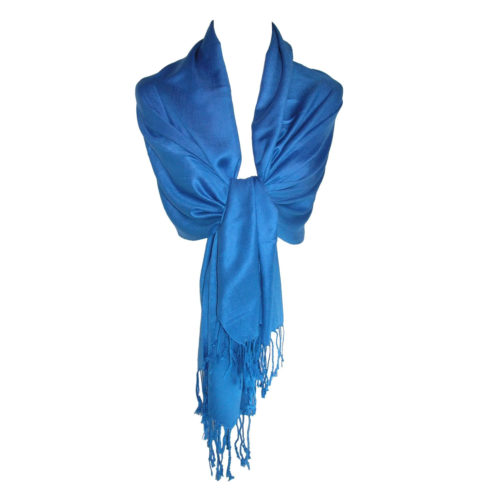 CTM® Women's Classic Pashmina Shawl Wraps