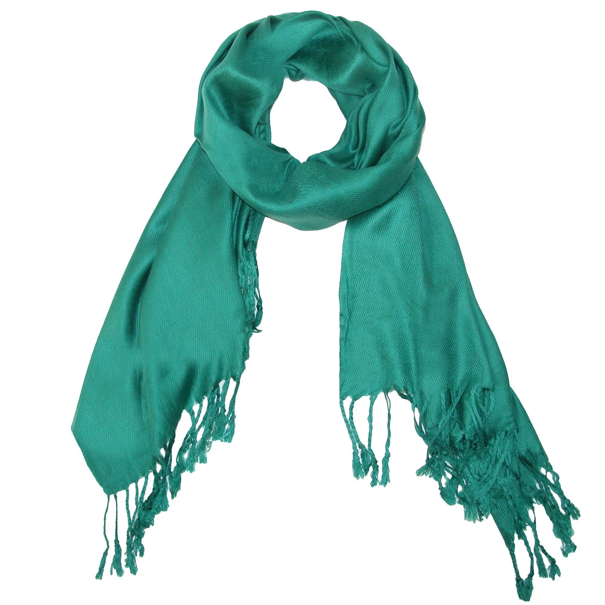 CTM® Women's Classic Pashmina Shawl Wraps