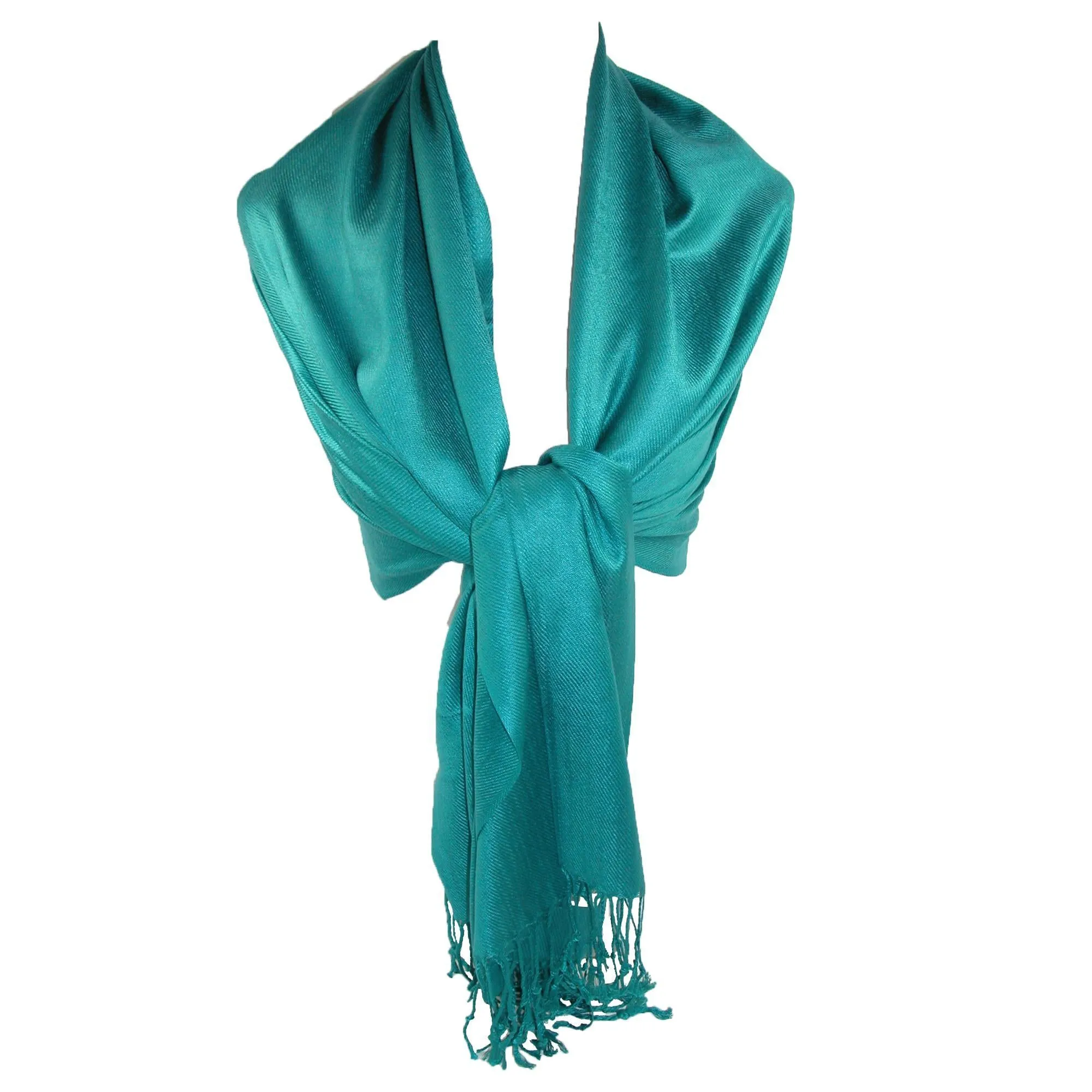 CTM® Women's Classic Pashmina Shawl Wraps
