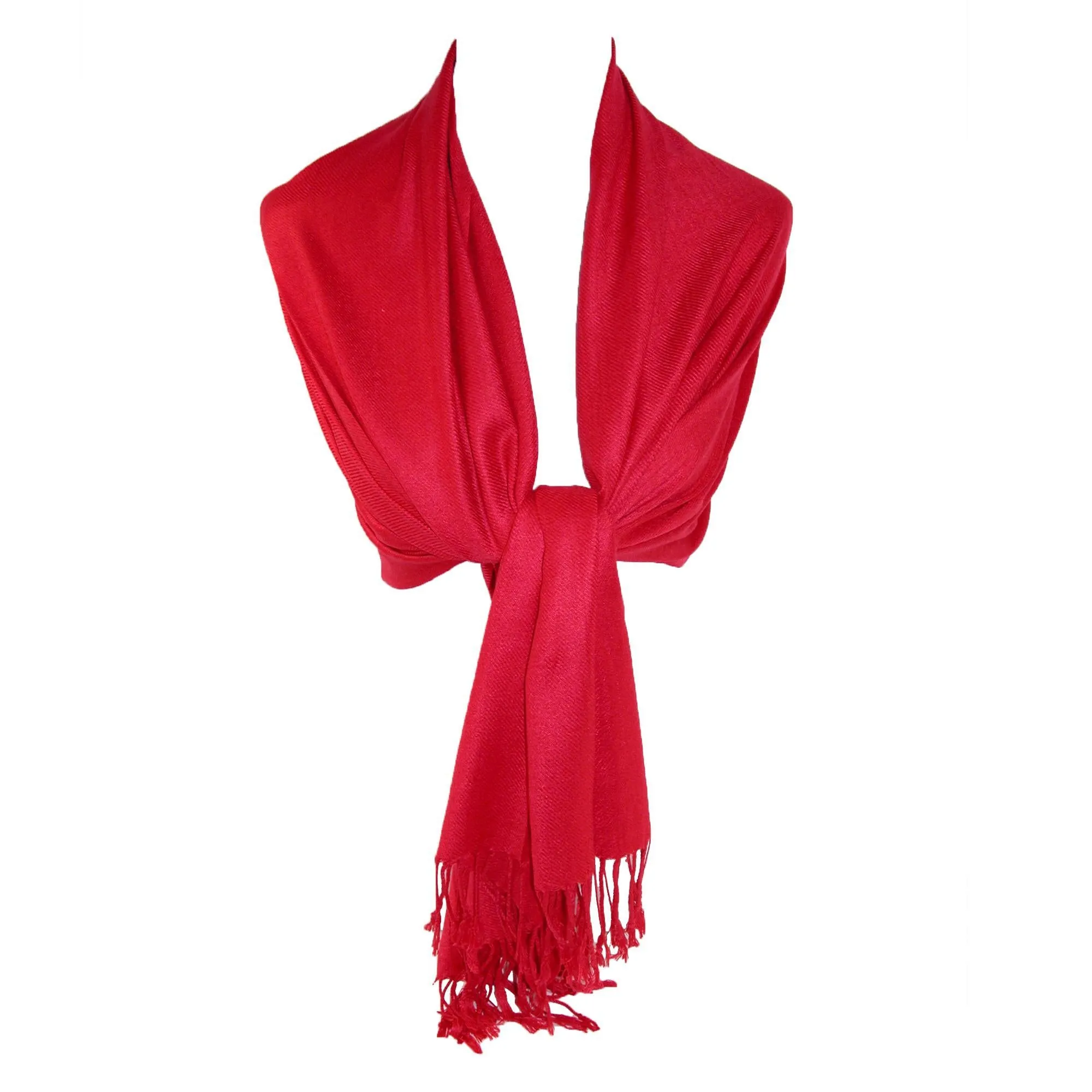 CTM® Women's Classic Pashmina Shawl Wraps