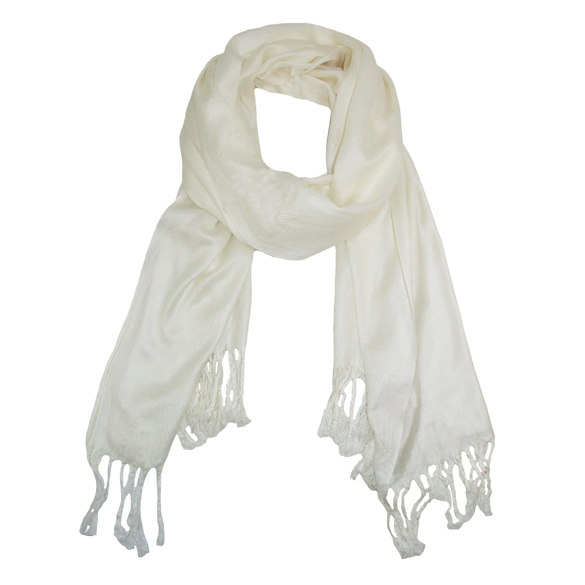 CTM® Women's Classic Pashmina Shawl Wraps