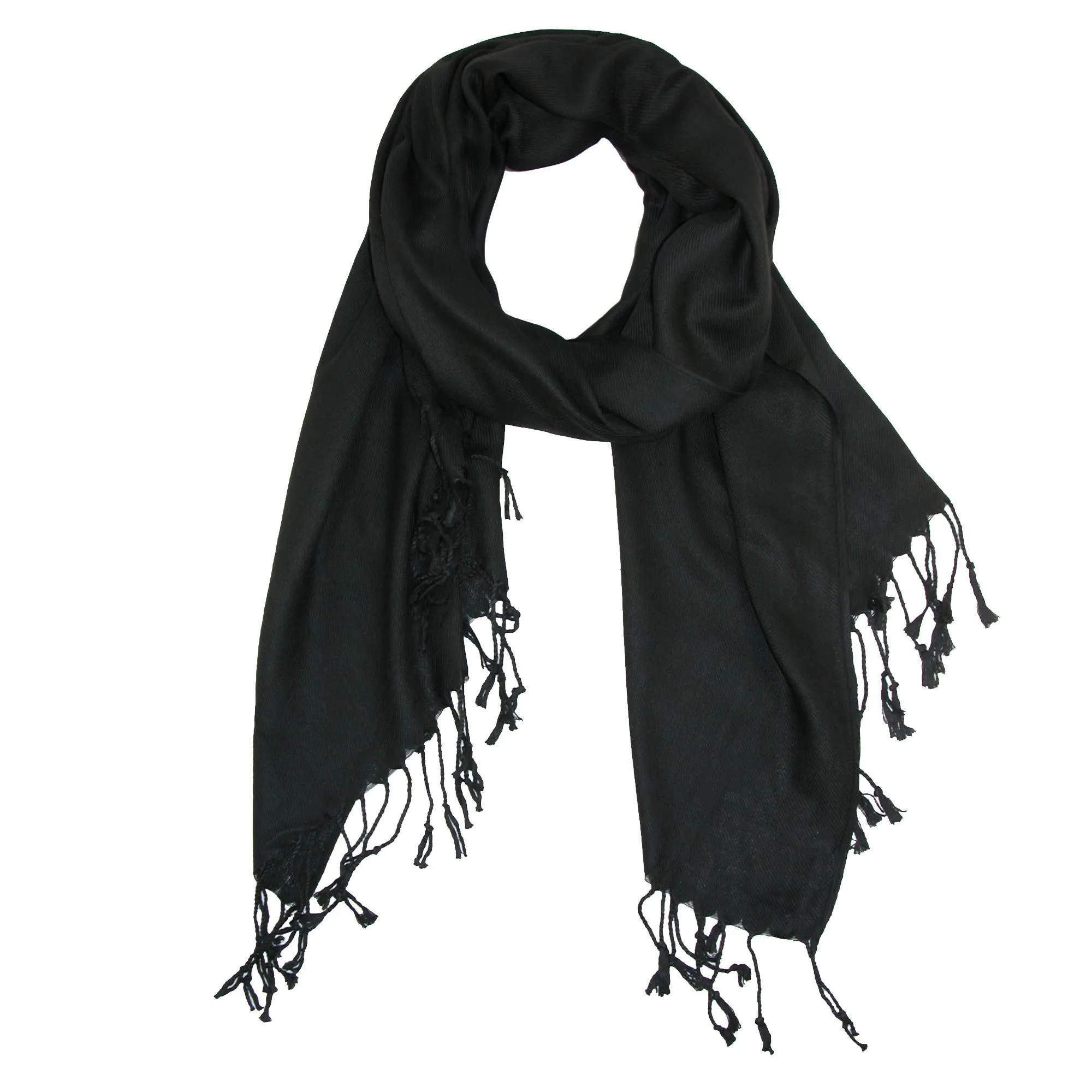 CTM® Women's Classic Pashmina Shawl Wraps