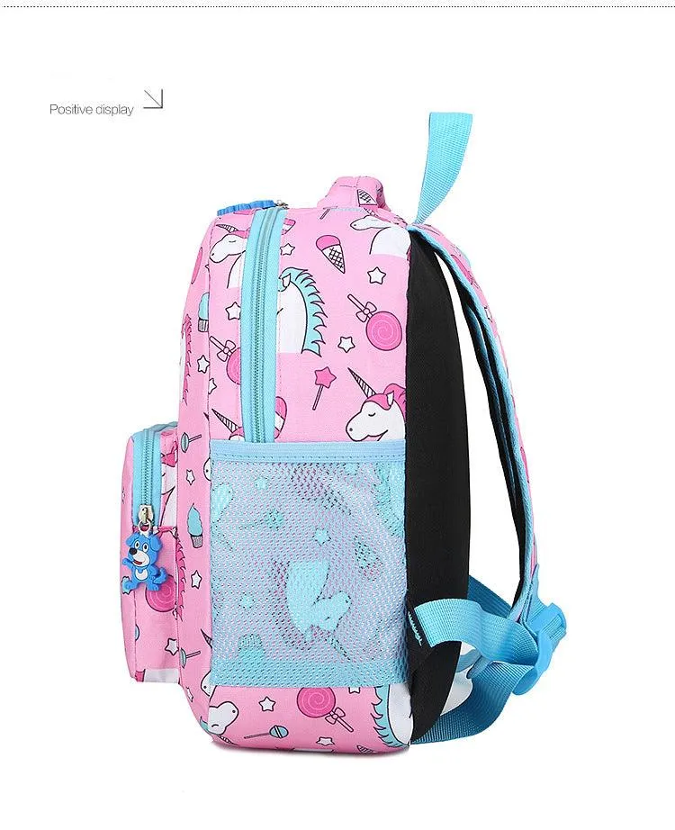 Flying Unicorn Backpack - Pink