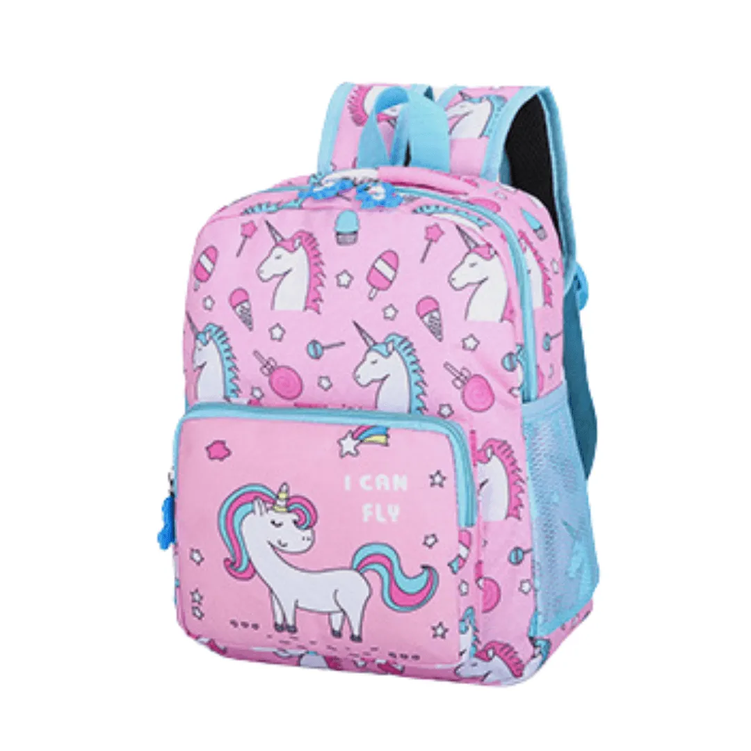 Flying Unicorn Backpack - Pink