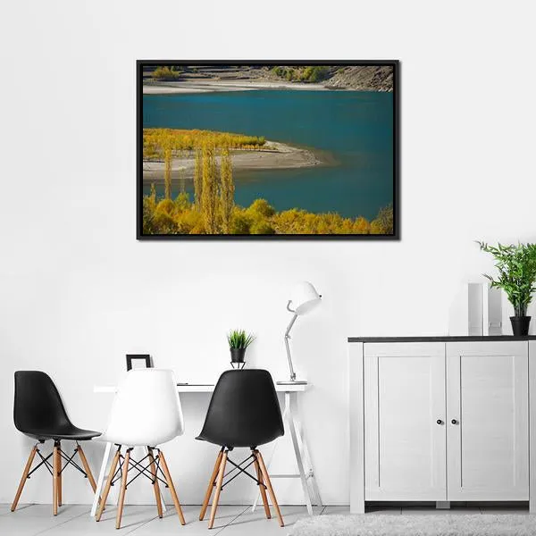 Khalti Lake  Pakistan Canvas Wall Art