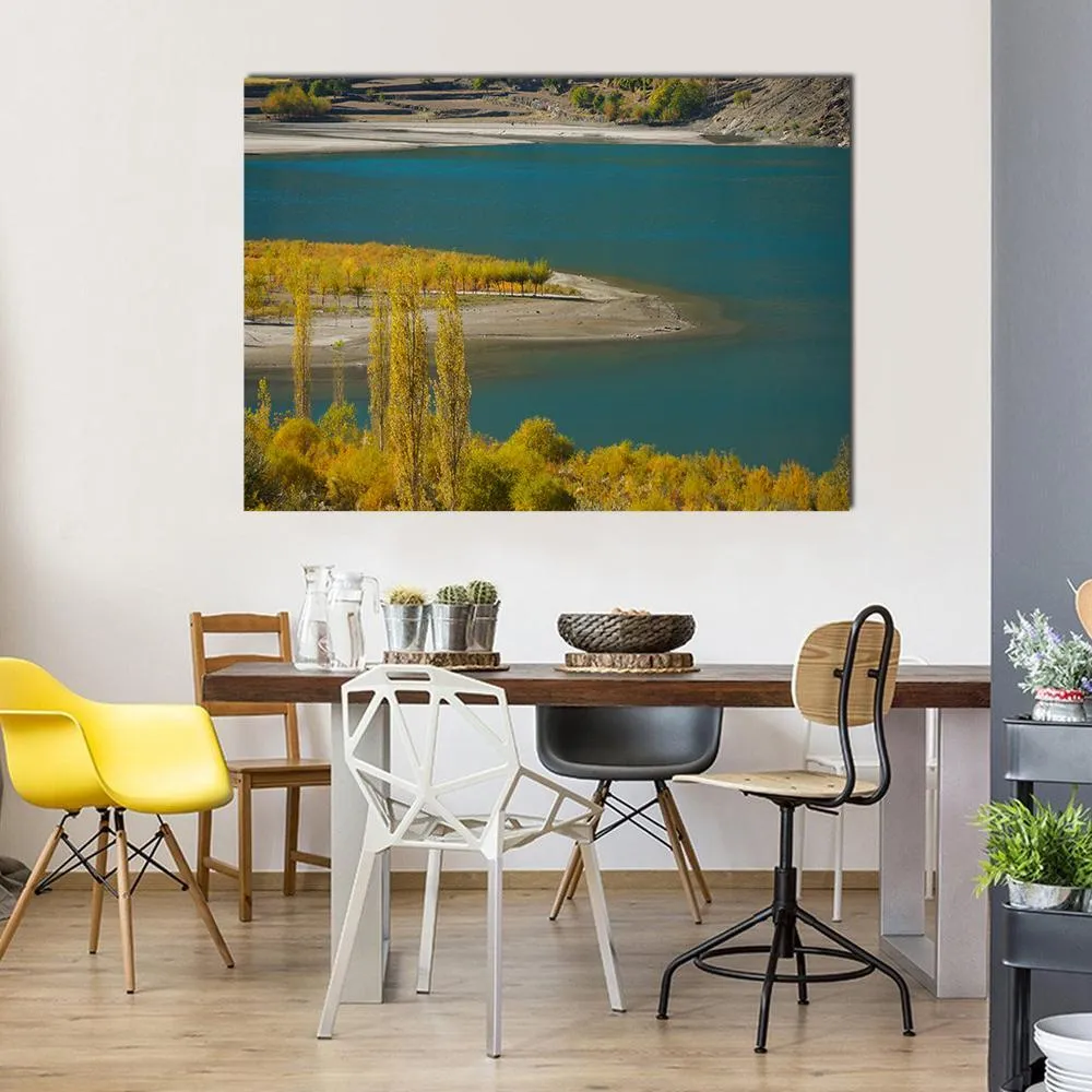 Khalti Lake  Pakistan Canvas Wall Art