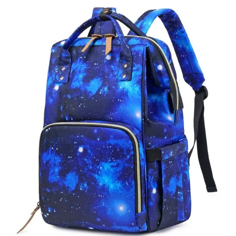 Nylon Waterproof Women's Diaper Backpacks